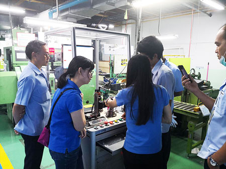 艾普智能儀器—鑄鋁轉(zhuǎn)子使用現(xiàn)場(chǎng)