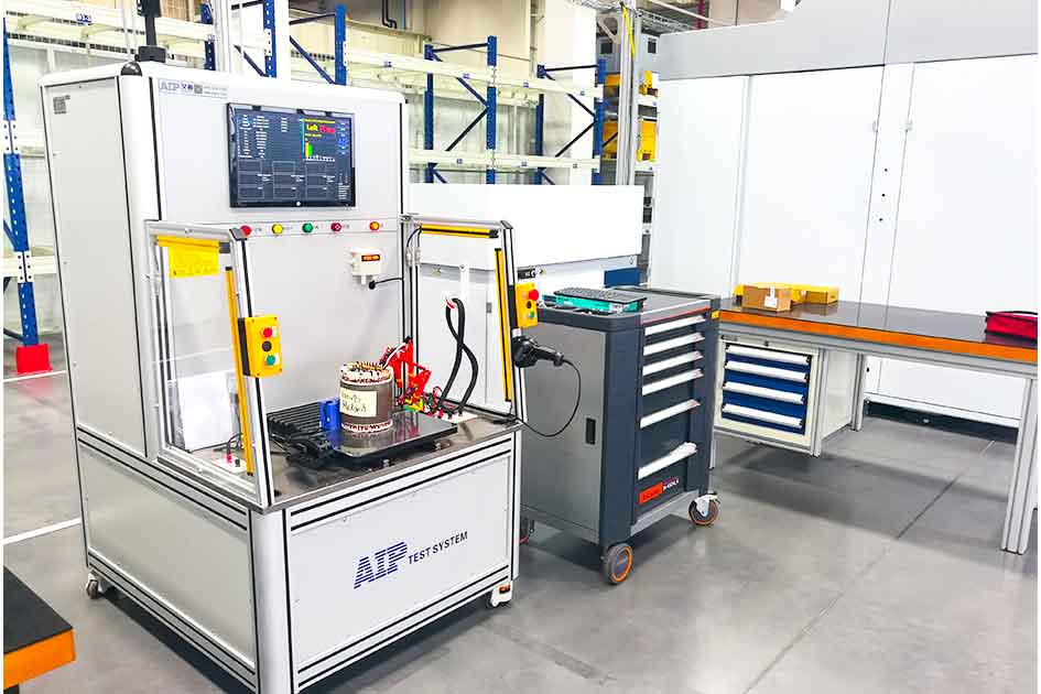 新能源汽車電機測試系統(tǒng)應用現(xiàn)場