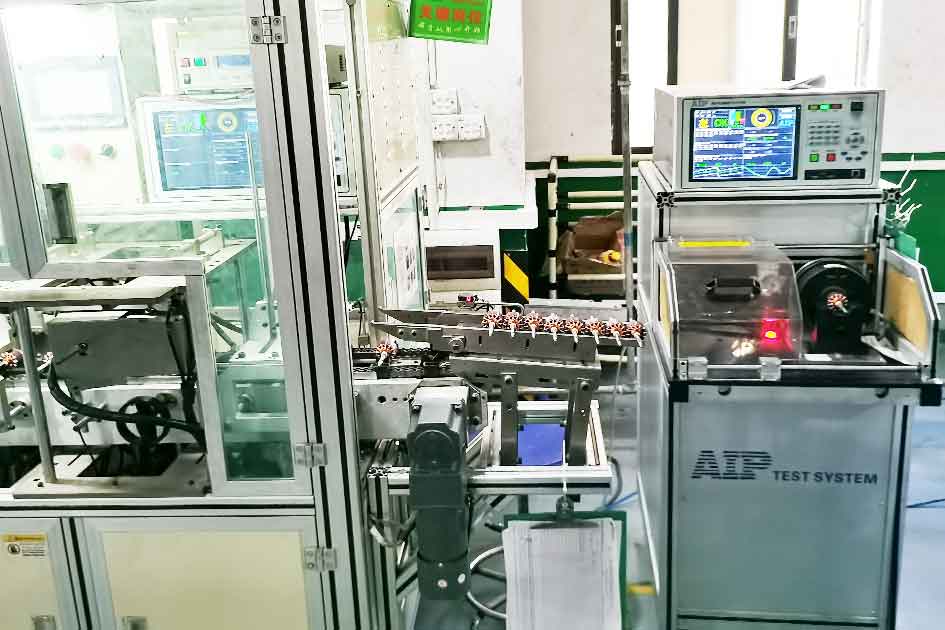 電機電樞轉子綜合測試系統(tǒng)應用現(xiàn)場