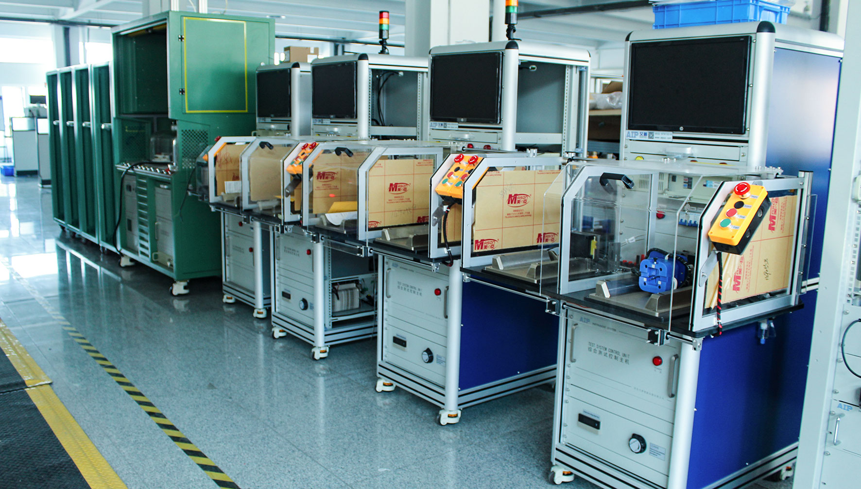 批量空調(diào)壓縮機(jī)電機(jī)測試系統(tǒng)出口