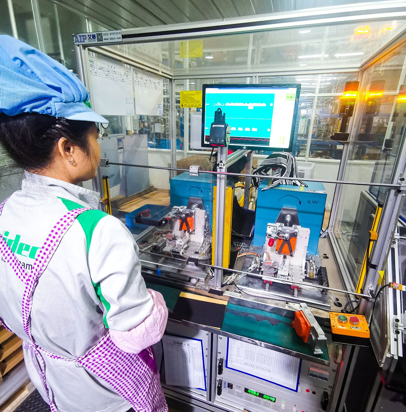 艾普智能—減速機(jī)電機(jī)無刷加載測(cè)試系統(tǒng)