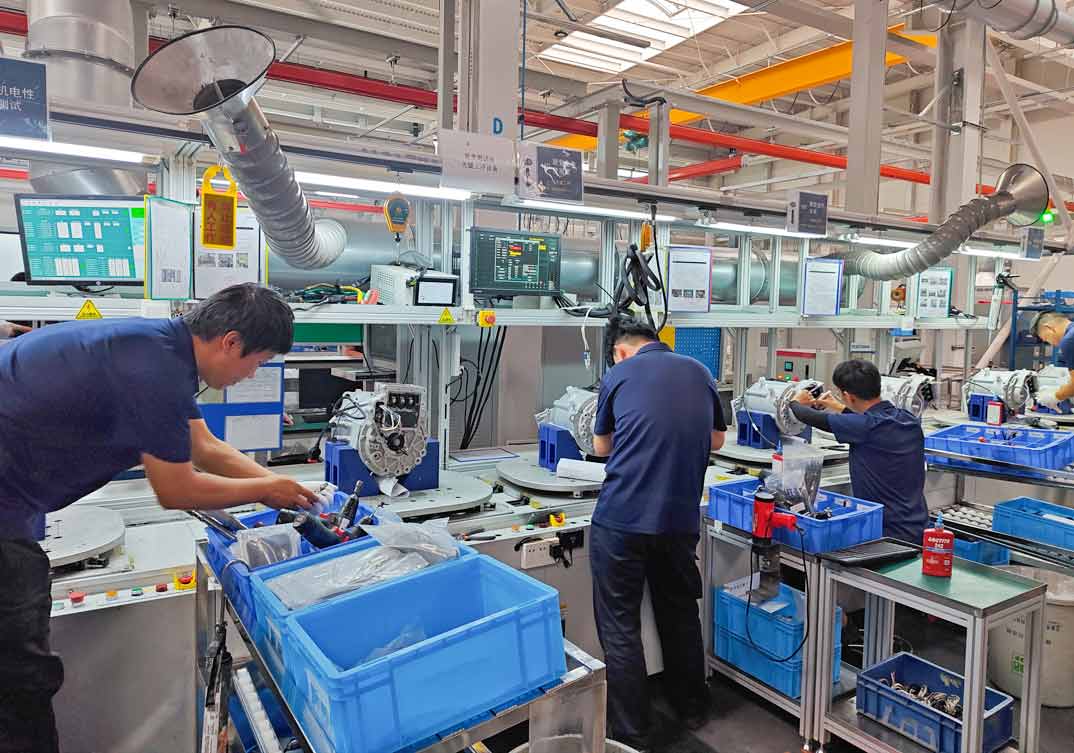 電機旋變調零測試系統(tǒng)應用現場—AIP艾普