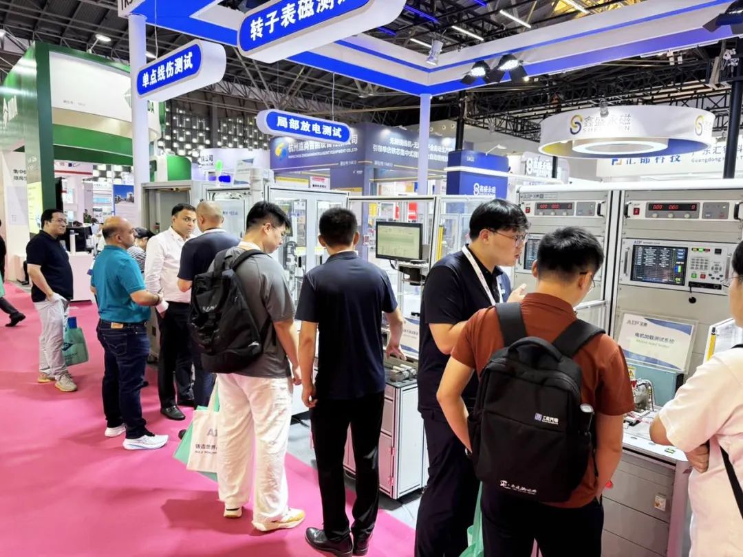 艾普智能攜國(guó)產(chǎn)電機(jī)測(cè)試設(shè)備亮相CWIEME，反向輸出全球市場(chǎng)