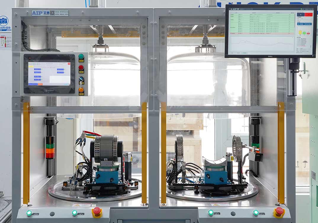 汽車驅(qū)動電機定子測試系統(tǒng)應用現(xiàn)場—AIP艾普