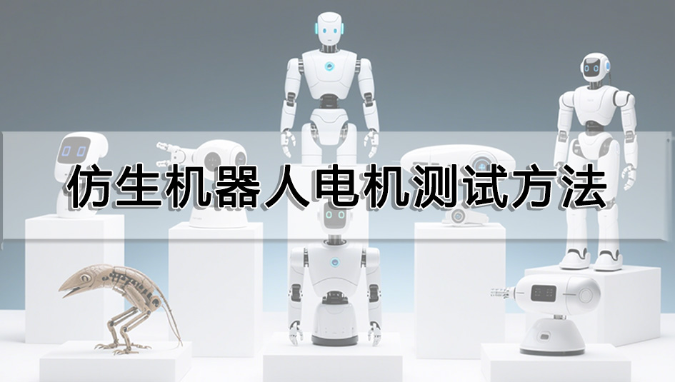 仿生機器人電機測試方法
