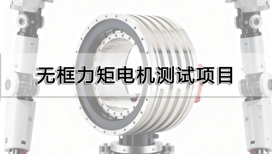 無框力矩電機測試項目