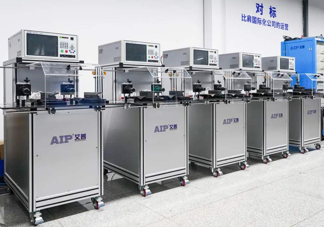 水泵電機定子測試設(shè)備應(yīng)用現(xiàn)場-AIP艾普