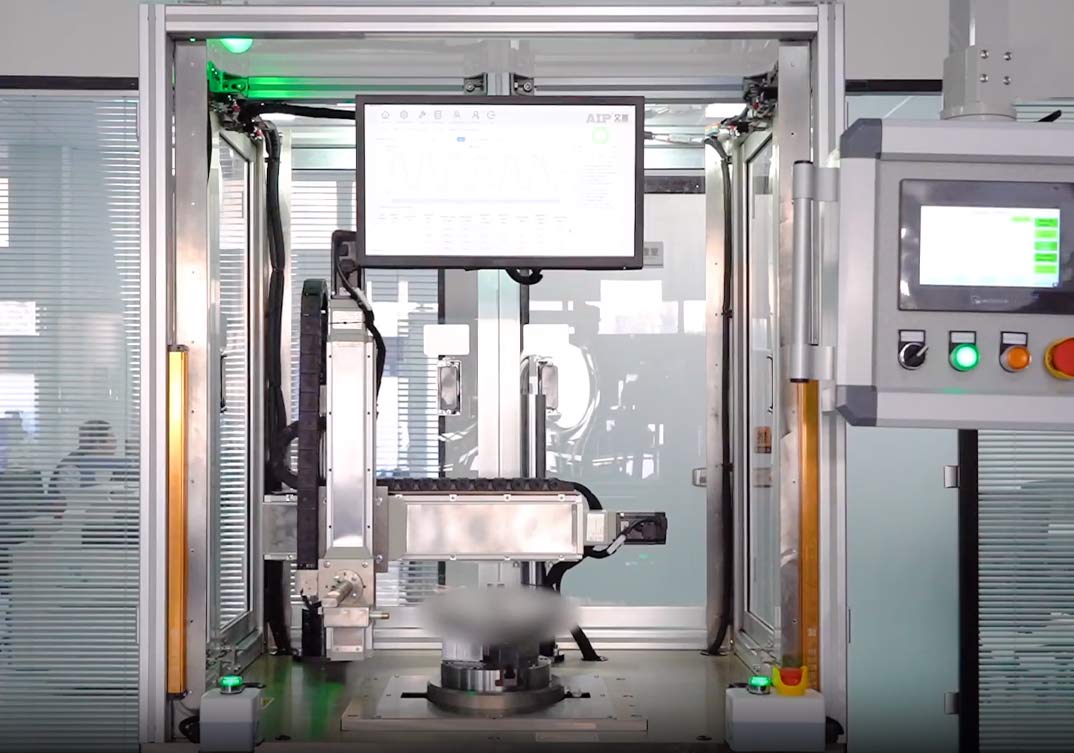 風(fēng)機表磁智能檢測系統(tǒng)應(yīng)用現(xiàn)場—AIP艾普